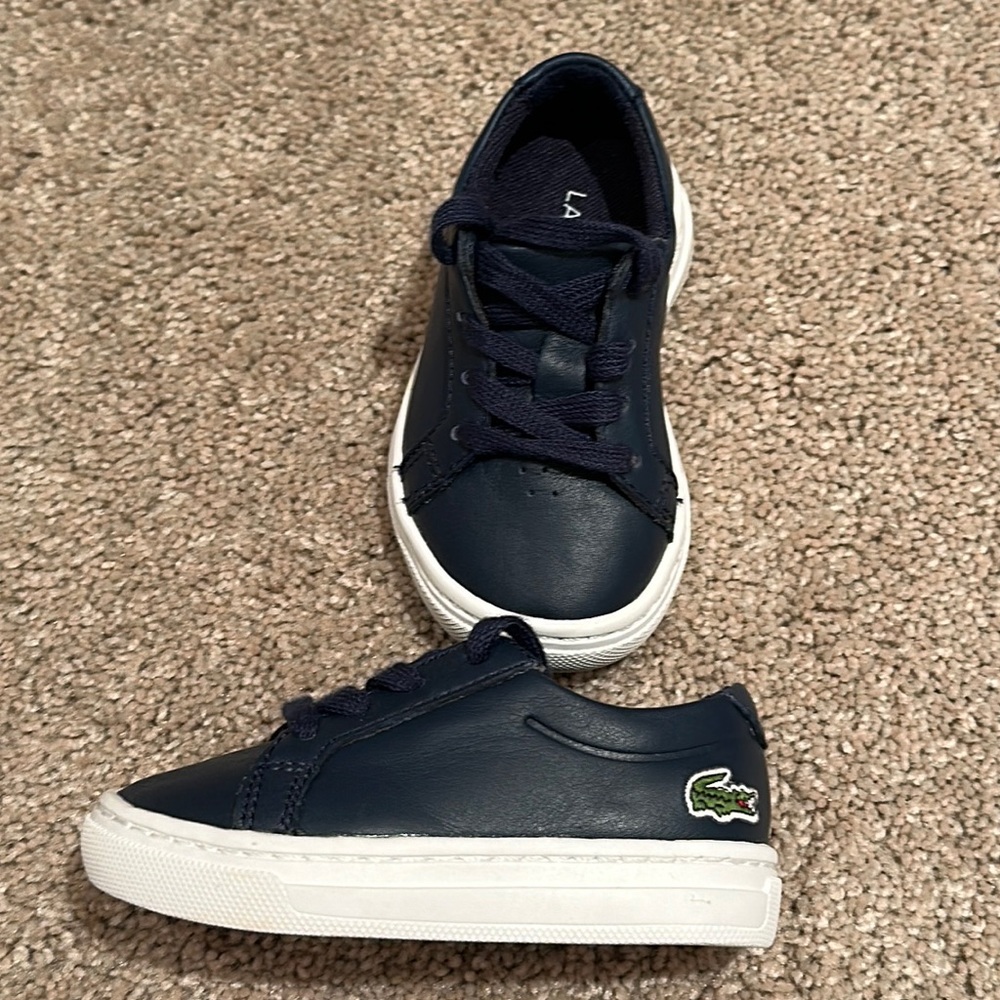 Lacoste infant sneakers size 4